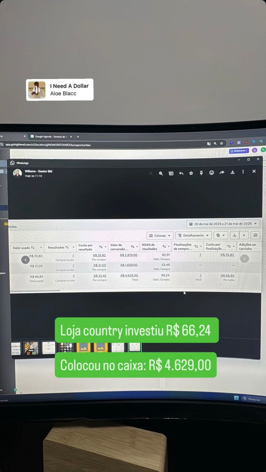 Relato de loja country 3